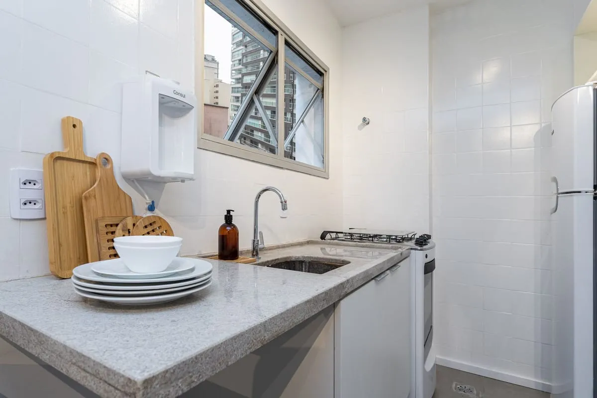 Imagem Apartamento com 1 Quarto para alugar, 32m² - Consolação