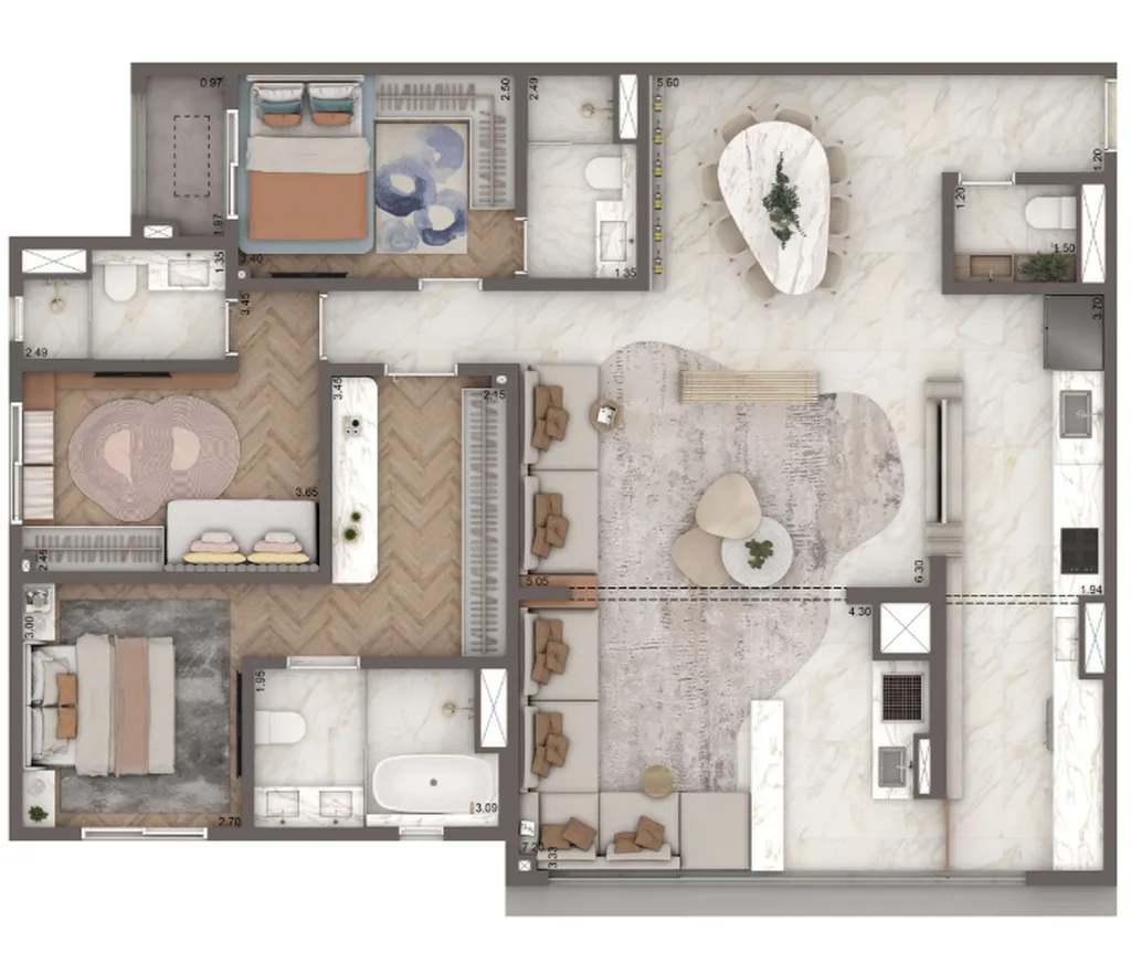 Imagem The Residence Brooklin By Living - The Residence Brooklin By Living