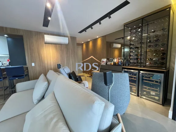 Imagem Venda de apartamento novo de113m² com 2 suítes e 2 vagas na Chácara Santo Antonio