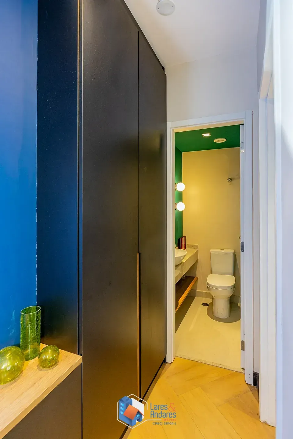 Imagem Apartamento para venda em Campo Belo com 1 quarto, sendo 1 suíte, 46m²