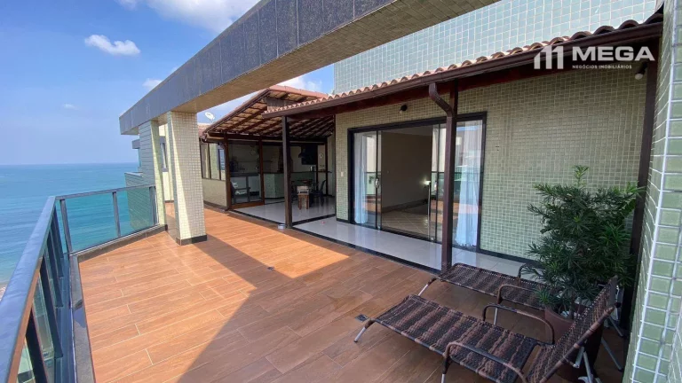 Imagem Cobertura Duplex com 3 dormitórios à venda, 255 m² por R$ 1.750.000 - Praia do Morro - Guarapari/ES