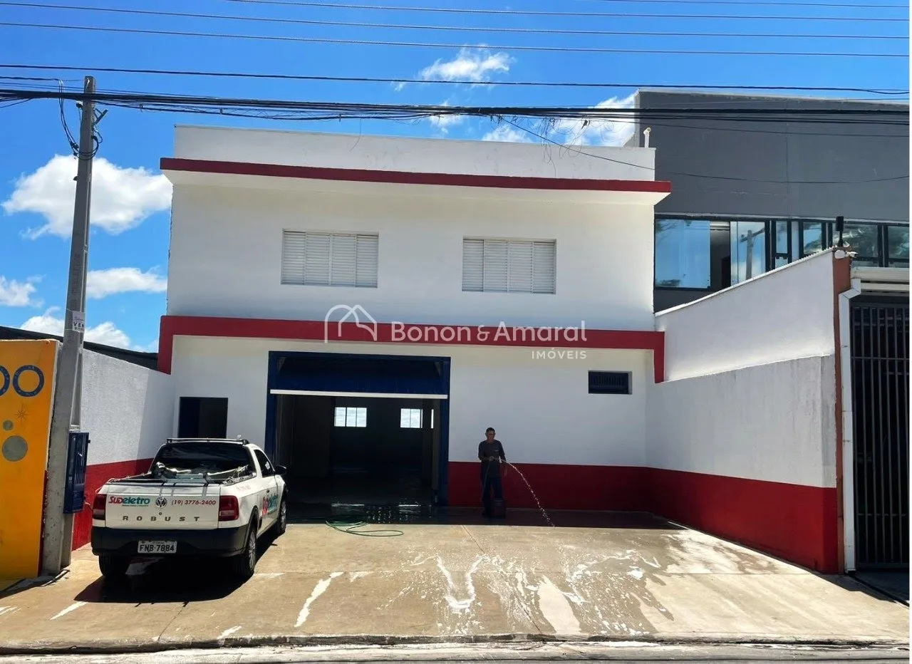 Foto do imóvel Galpão para venda na Vila Georgina em Campinas, 3 vagas na frente, 350 m² em Avenida Engenheiro Antônio Francisco de Paula Souza, 2337 - Jardim Cura Dars, Campinas - SP
