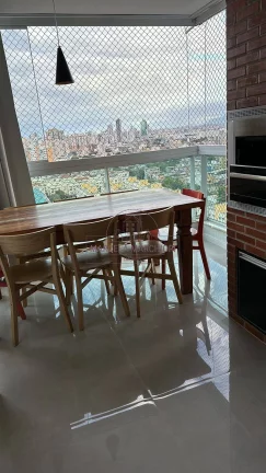 Imagem Apto 3 quartos, montado e decorado, fechamento, varanda gourmet, lazer comp