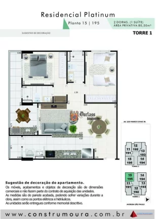 Imagem Apartamento com 2 dormitórios à venda, 80,50 m² a partir de R$ 514.073 - Centro - Mongaguá/SP