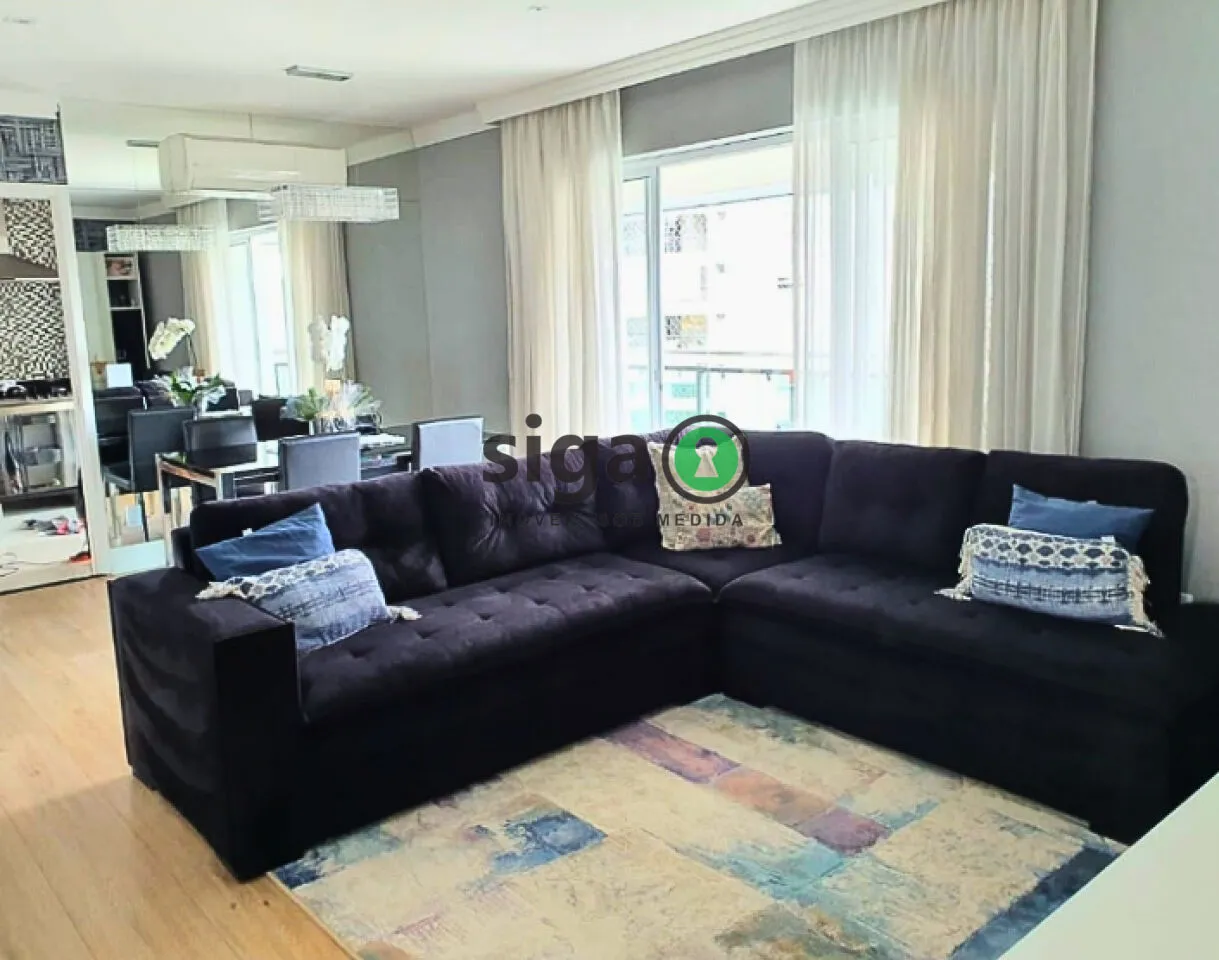 Foto do imóvel Apartamento á venda na Vila Andrade, com 130m, 3 suítes e 2 vagas.