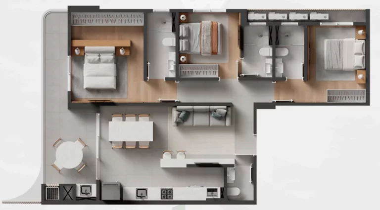 Imagem NF Harmonic - Apartamento à venda no bairro Centro - Itajaí/SC