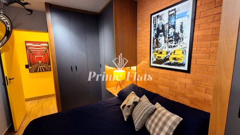 Imagem Flat disponível para venda no Condomínio Moema Top Life, com 33m², 1 dormitório e 1 vaga de garagem