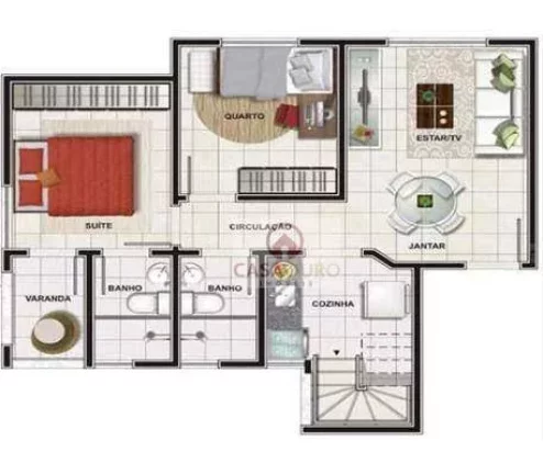 Imagem Cobertura com 2 quartos à venda, 110 m² p- Nova Suíça - Belo Horizonte/MG