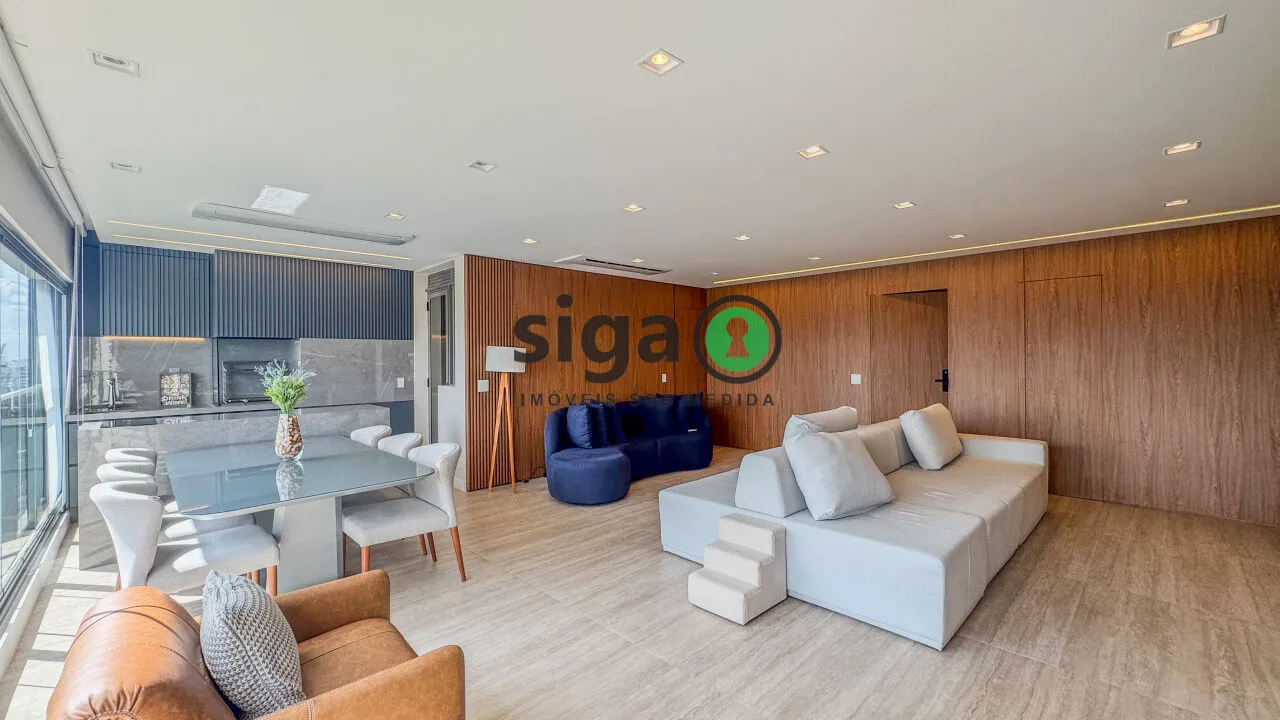 Imagem Campo Belo | 143 m² - 3 Suítes - Varanda Gourmet - Pronto para Morar