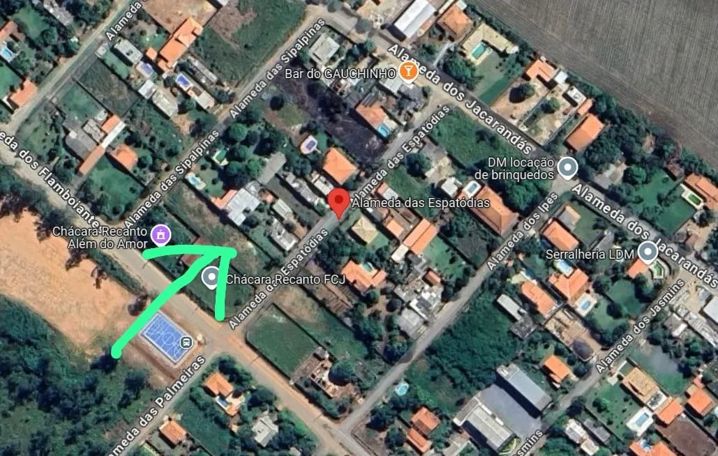 Imagem Terreno de 800,00 m² à Venda no Bairro Recanto Ipanema do Meio em Araçoiaba da Serra!