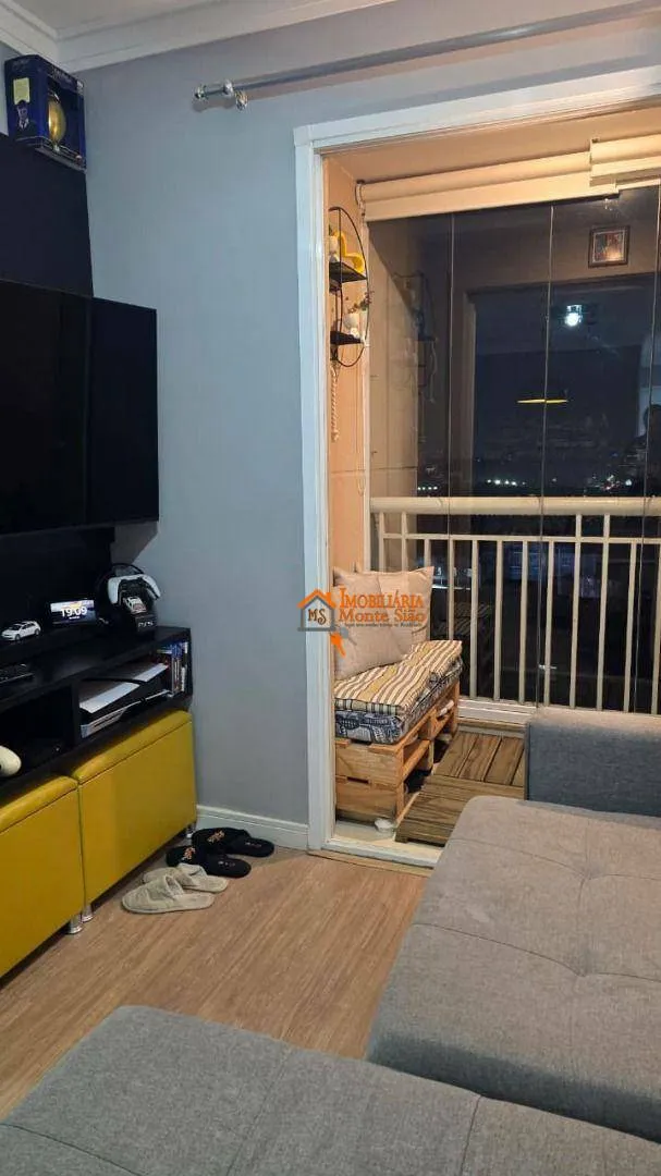 Imagem Apartamento com 2 dormitórios à venda, 50 m² por R$ 371.000,00 - Jardim Santa Mena - Guarulhos/SP