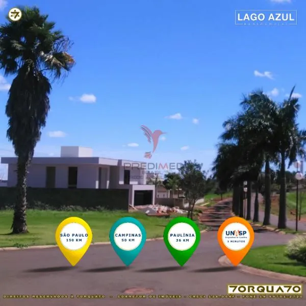 Imagem Residencial Lago Azul - Lote de 500 m²