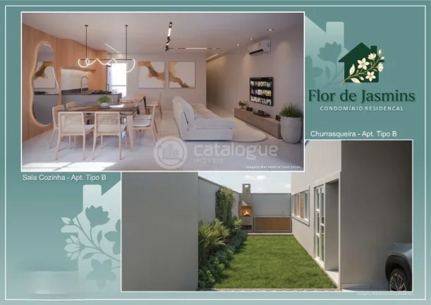 Imagem Sua Nova Casa no Condomínio Flor de Jasmins - Parque das Árvores