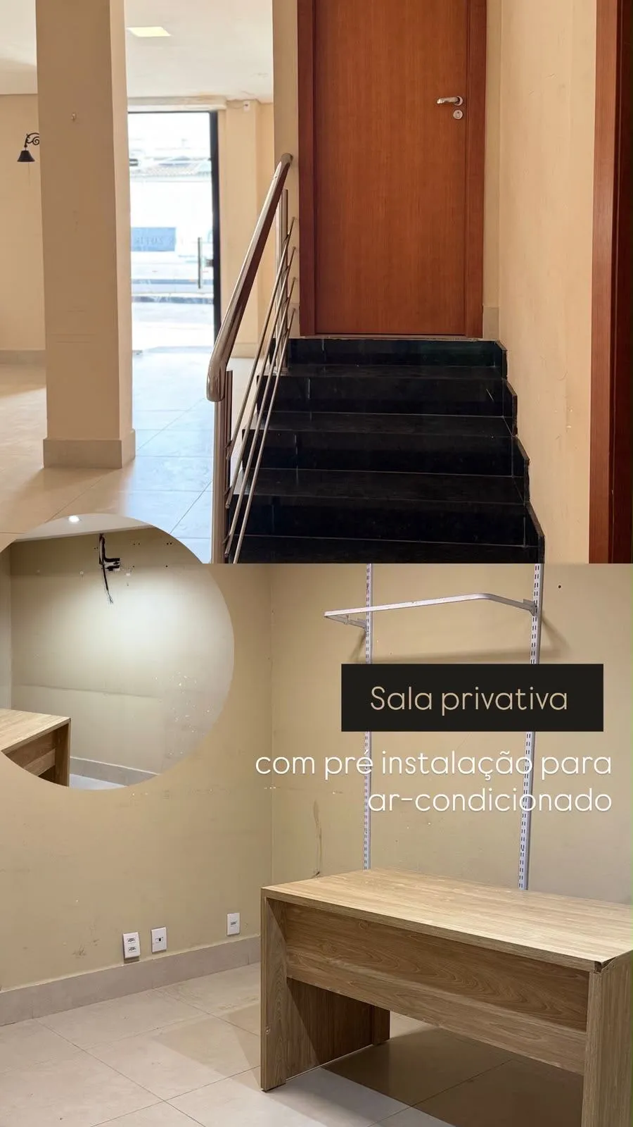 Imagem Sala comercial mobiliada com 8 salas privativa, bairro Dom Aquino