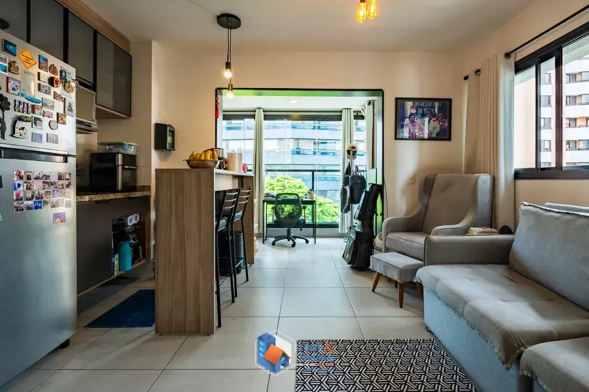 Imagem Apartamento para venda em Chácara Inglesa com 1 quarto, 43m²