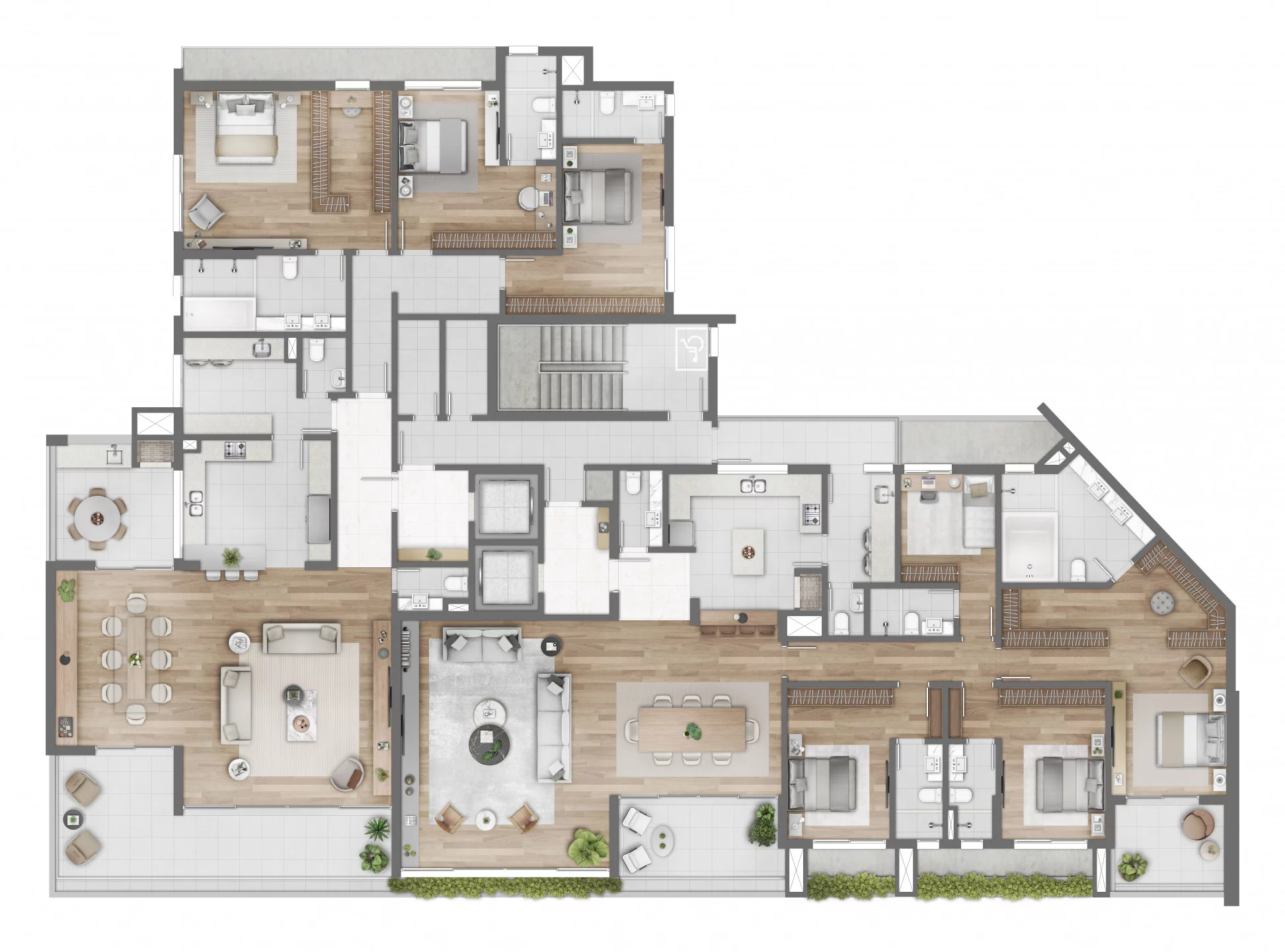 Imagem Apartamento 3 quartos sendo 3 suítes para venda no bairro Exposição em Caxias do Sul