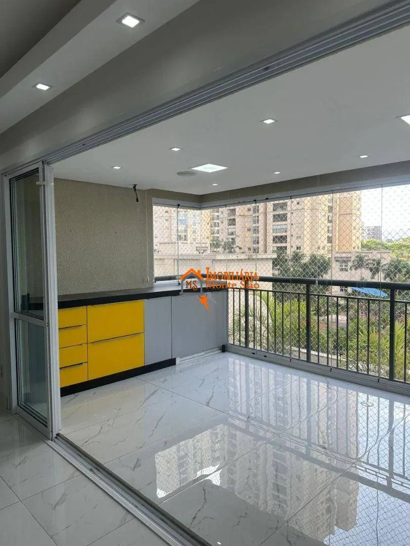 Imagem Apartamento com 3 dormitórios à venda, 122 m² por R$ 1.380.000 - Jardim Flor da Montanha - Guarulhos/SP