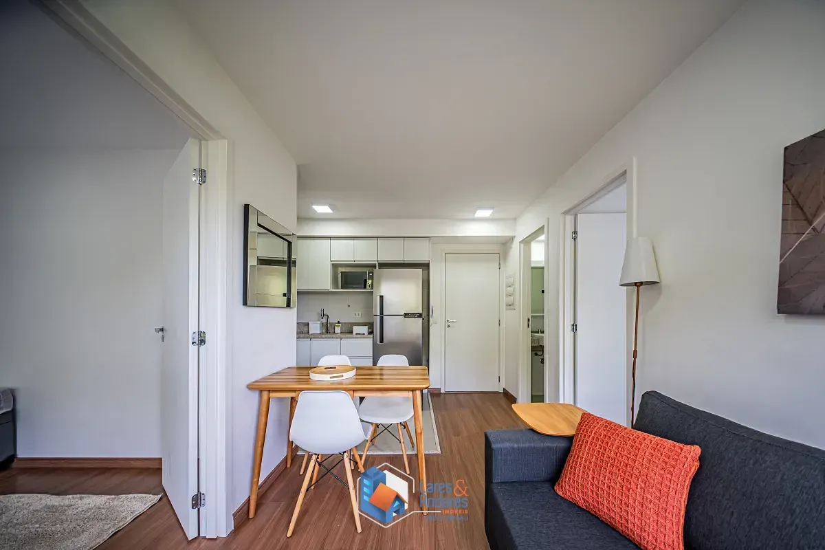 Imagem Apartamento para venda em Indianópolis com 2 quartos, sendo 1 suíte, 38m²