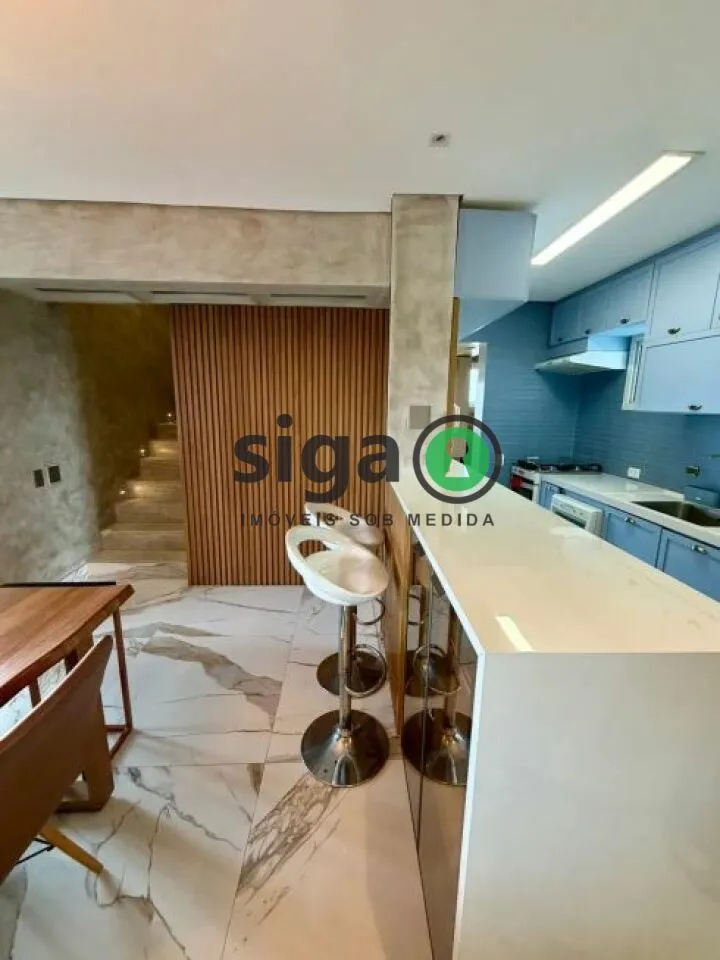 Foto do imóvel Cobertura duplex mobiliada e equipada de 92m² para alugar no Campo Belo