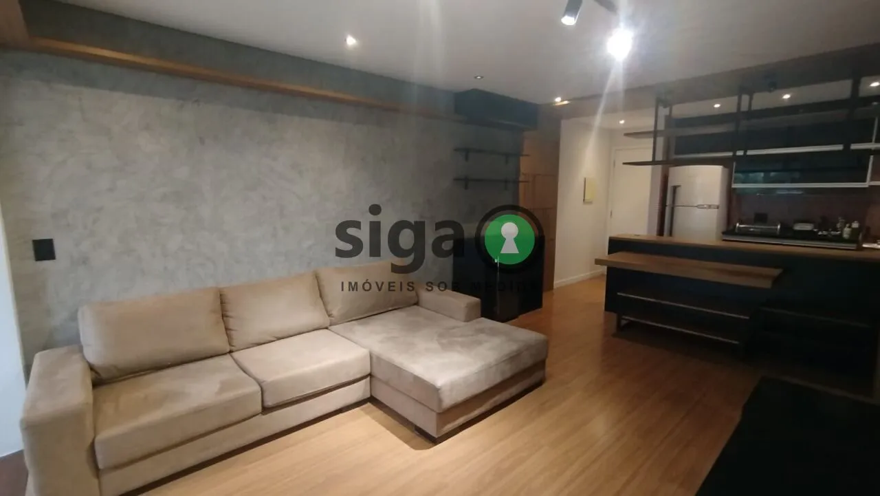 Imagem Apartamento 2 Quartos, 1 vaga, 56m² Para locação Vila Olímpia - São Paulo/SP