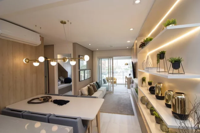 Imagem SP SOUTH HOUSE - HELBOR - Apto de 64m² (Unidade de Revenda), ótima localização na Granja Julieta!