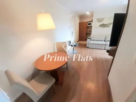 Imagem Flat disponível para locação no Quality Suítes Long Stay Vila Olímpia, com 48m², 2 dormitórios e 1 vaga
