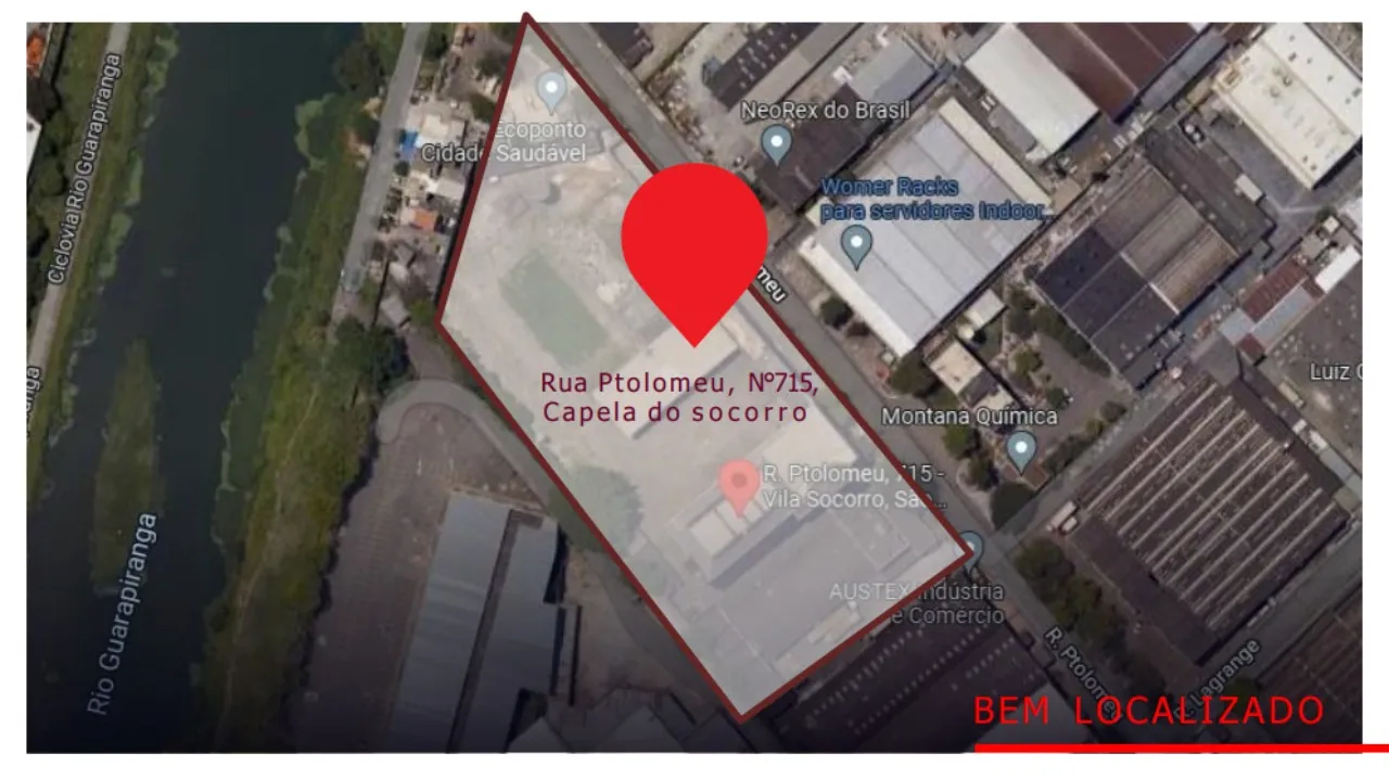 Imagem Ponto Industrial à Venda em São Paulo-SP, Vila Socorro 8.243,00 m²