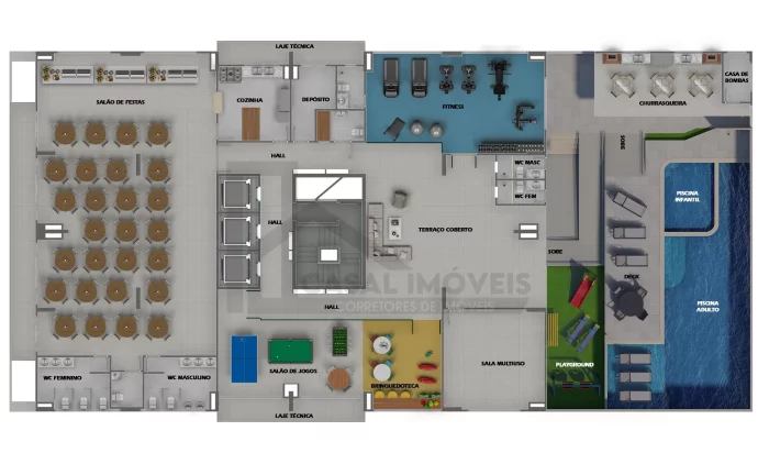 Imagem CASAL IMÓVEIS VENDE ED ATLANTICO SUL 3 SUÍTES + 2 VGS