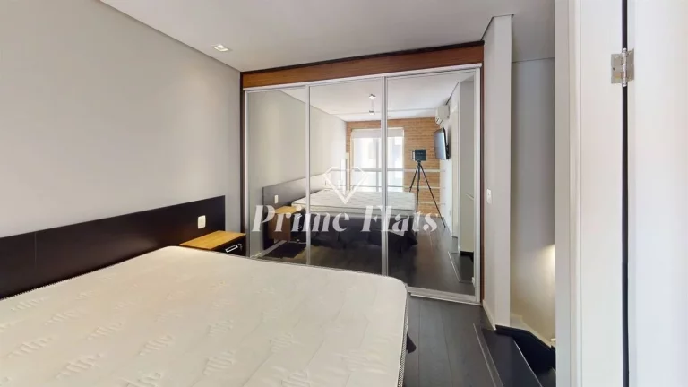 Imagem Flat disponivel para locação no Duplex Life Moema, com 45m², 1 dormitório e 1 vaga