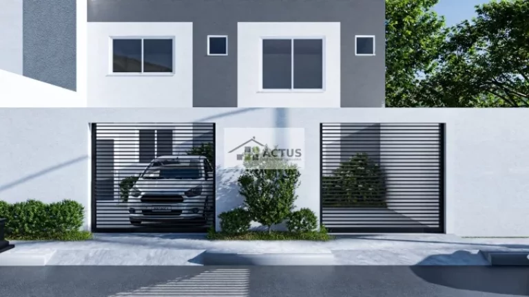 Imagem Casa Geminada nova com 2 quartos no bosque