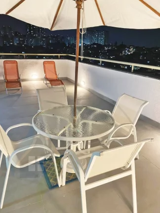 Foto do imóvel Cobertura, 2 dorms, 2 banheiros, 121 m², 1 vaga - Suisso - SBC/SP