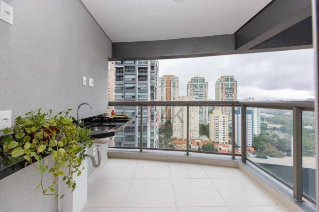 Imagem Apartamento 48m² 1 Suíte Air Brooklin | 200m Metrô | Vaga