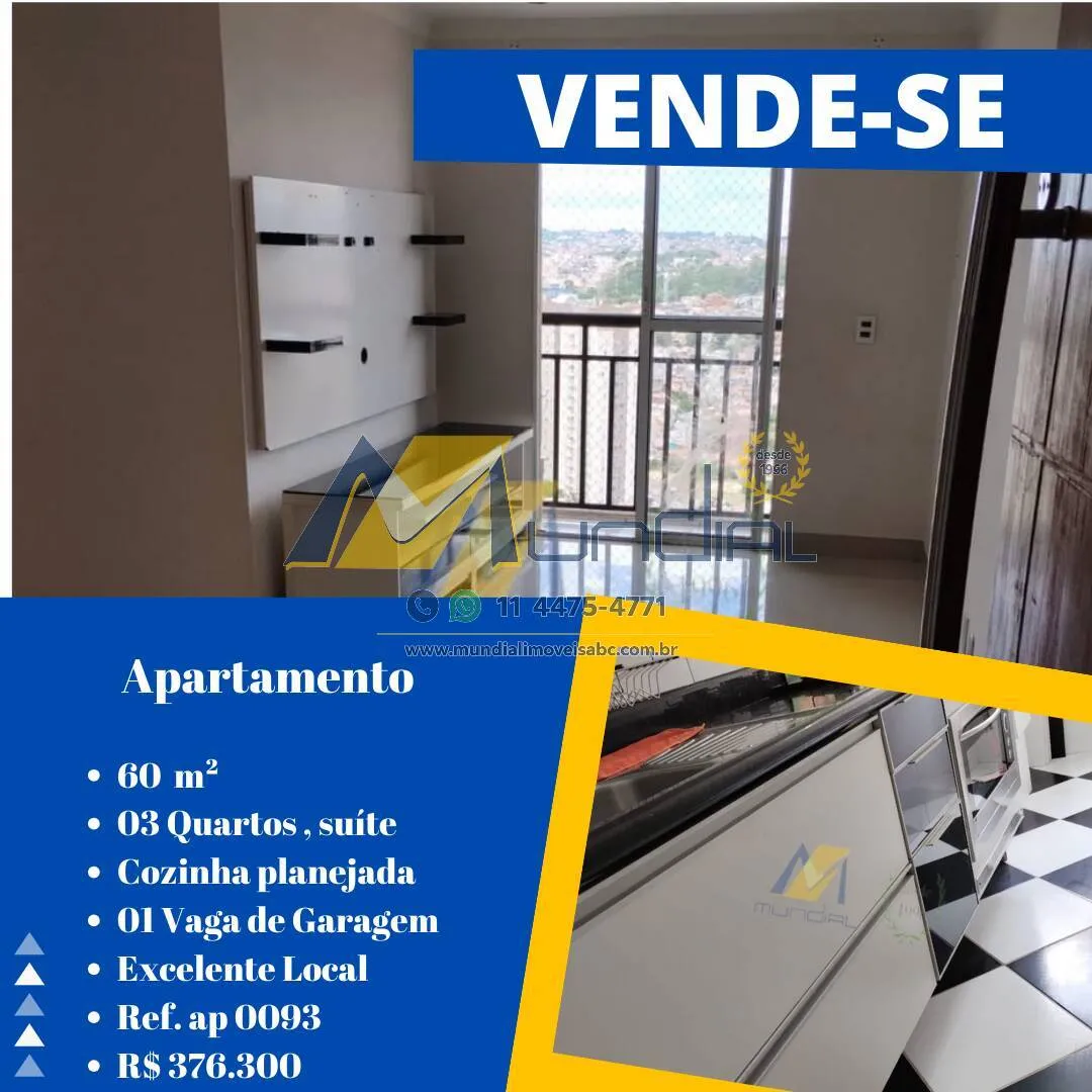 Imagem Vendo Apto em Santo André Vila Curuça