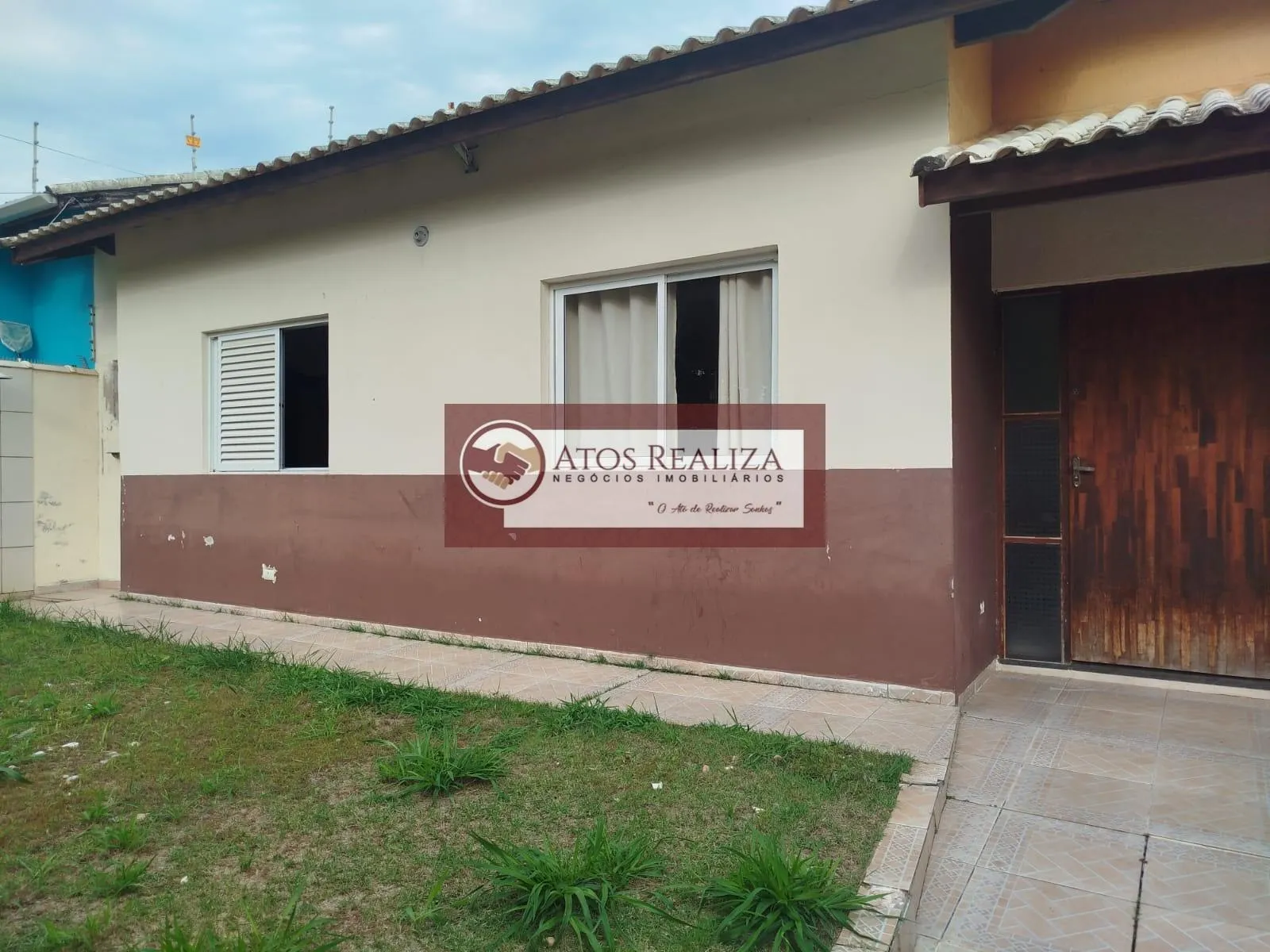 Imagem Casa Térrea em Cibratel II, Itanhaém com 3 Dormitórios