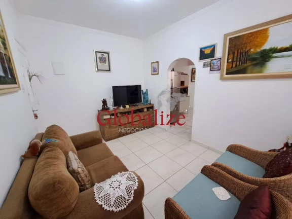 Imagem Apartamento à venda com 66m², 2 quartos, 1 banheiro por R$350.000,00 no Embaré em Santos