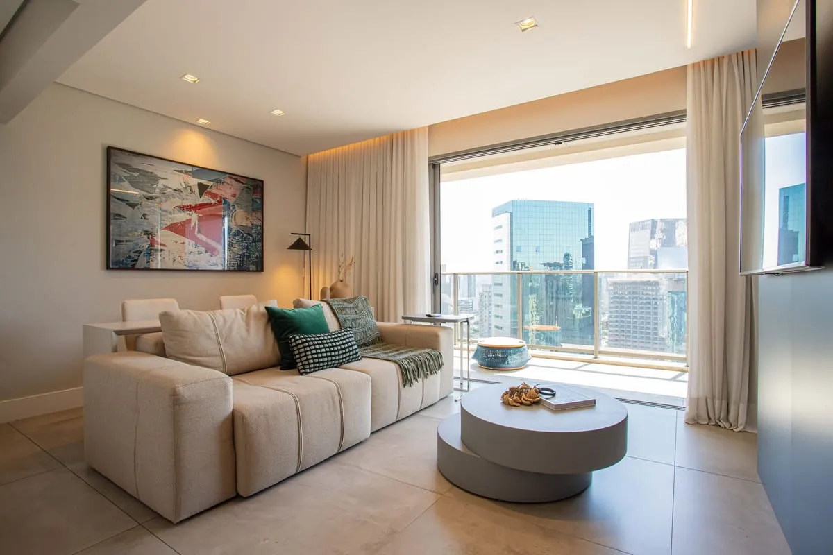 Imagem Apartamento com 1 Quarto para alugar, 72m² - Pinheiros