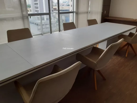 Imagem Sala comercial de alto padrão para locação em São Paulo-SP, Várzea da Barra Funda: 4 salas, 4 vagas, 132m².