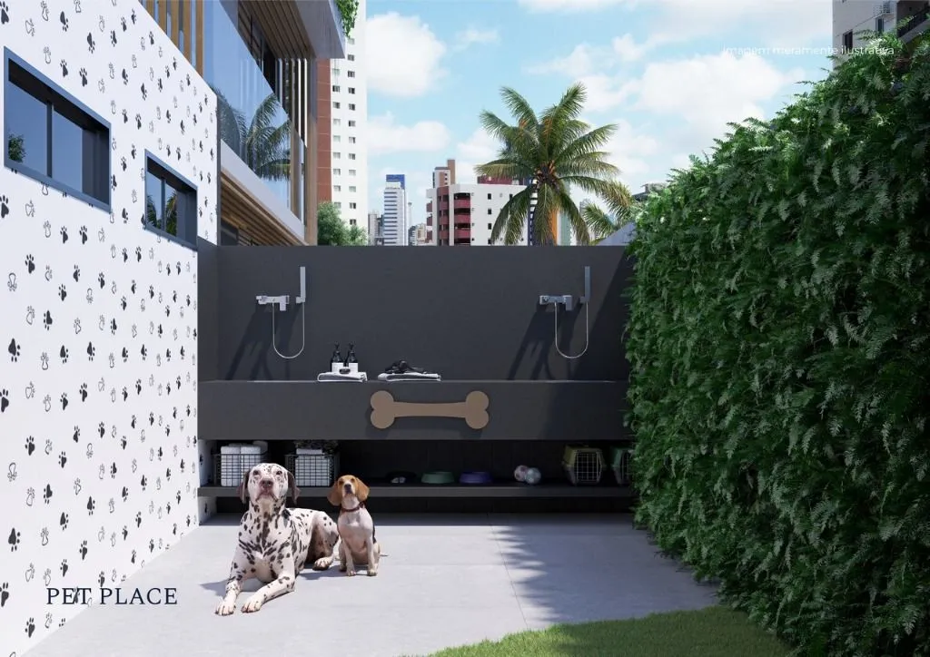 Imagem Flat com 1 dormitório à venda, 18 m² por R$ 386.126,00 - Tambaú - João Pessoa/PB