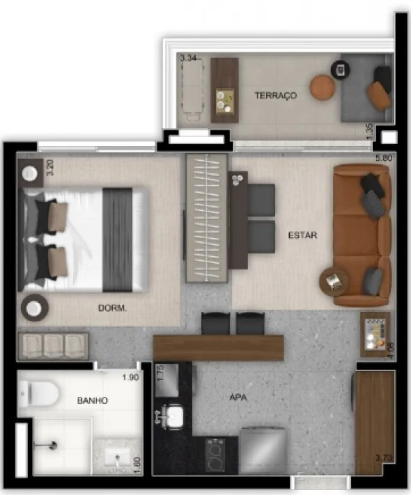 Imagem Apartamentos no bairro Jardim Paulista em São Paulo. Preço e disponibilidade do imóvel sujeitos a...