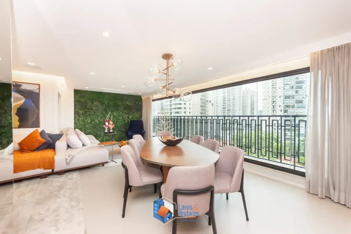 Imagem Apartamento para venda em Vila Mariana com 4 quartos, sendo 3 suítes, 206m²