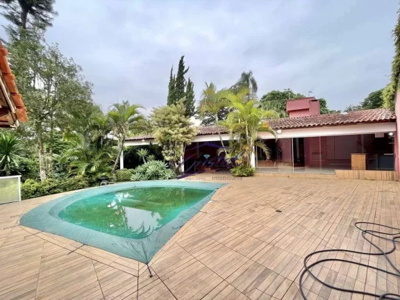 Foto do imóvel Casa com 4 dormitórios (1 suíte), lareira, piscina e churrasqueira! à venda, 409 m² - Chácara São João - GRANJA VIANA - Carapicuíba/SP