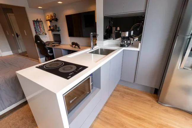Imagem Studio à venda em São Paulo, Mirandópolis, com 1 quarto, 33m2