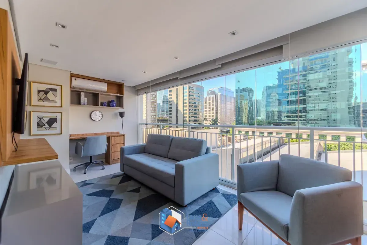 Imagem Apartamento para venda em Vila Olímpia com 1 quarto, sendo 1 suíte, 54m²