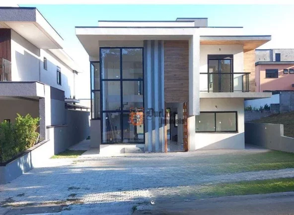 Foto do imóvel Sobrado com 3 suítes para alugar, 180 m² por R$ 10.010/mês - Condomínio Terras de Atibaia I - Atibaia/SP