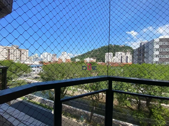 Imagem Apartamento com 3 dormitórios sendo 1 suite, de frente, lazer completo e vaga demarcada. À venda, 140 m² por R$ 817.000 - Campo Grande - Santos/SP