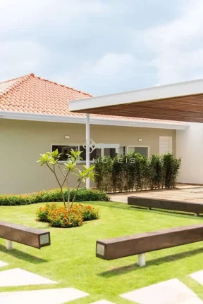 Imagem Condomínio Terras do Madeira - casa térrea, linda e reformada + edícula!