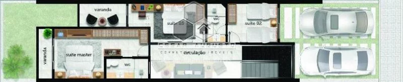 Imagem Portal de Lion - Casas duplex de luxo em condominio fechado no Eus?(C)bio
