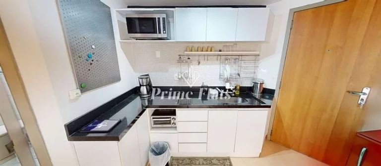 Imagem Flat disponível para venda no Hotel Premium Flats Berrini no Brooklin, com 33m² e 1 dormitório