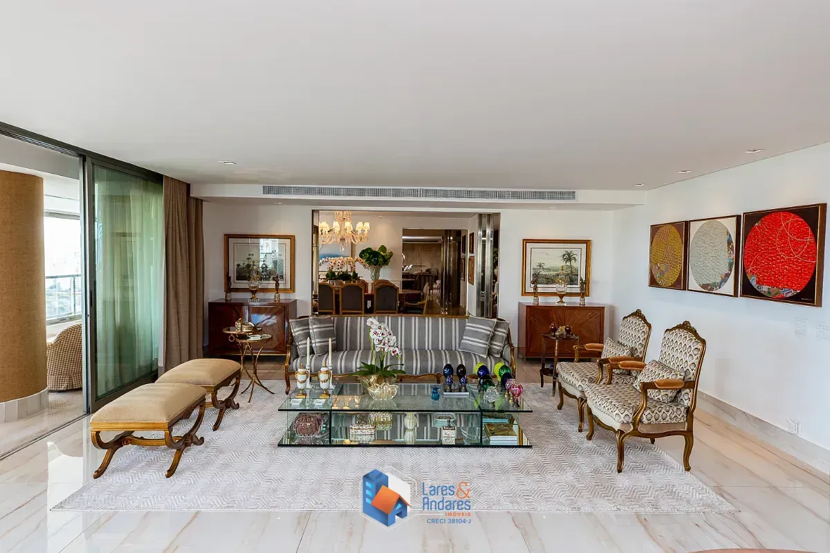 Imagem Apartamento para venda em Campo Belo com 3 quartos, sendo 3 suítes, 485m²