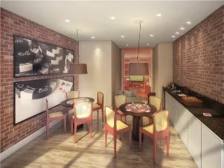 Imagem Apartamento à venda no Brás, São Paulo-SP: 2 quartos, 2 salas, 1 banheiro, 1 vaga e 52m² no Residencial Capital Brás!
